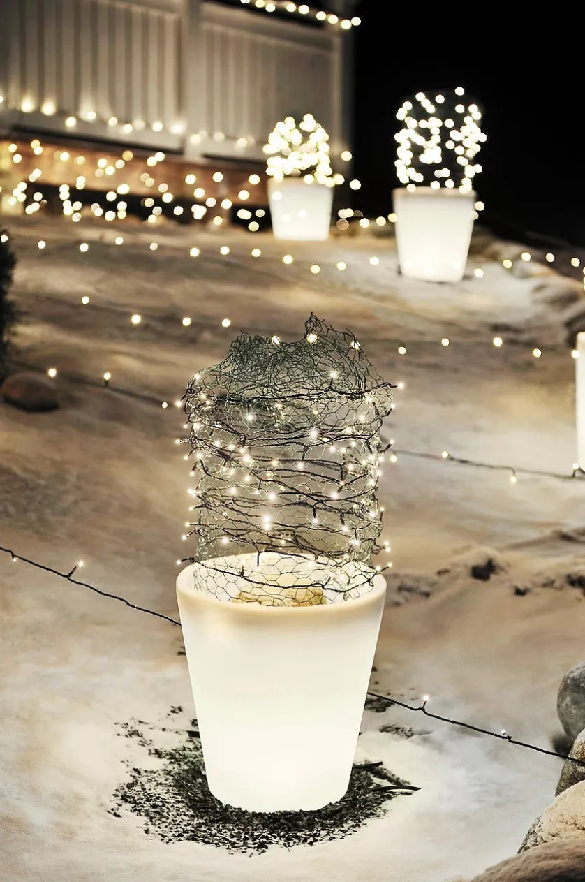 ASSISI LED, udendørs potteskjuler