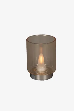 B/O Led-lys med glas 11 cm