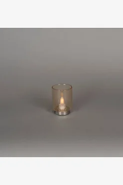 B/O Led-lys med glas 11 cm