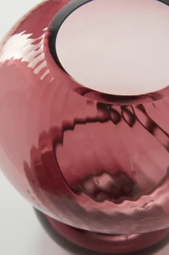 BUBBLAN glasvase - højde 19,5 cm