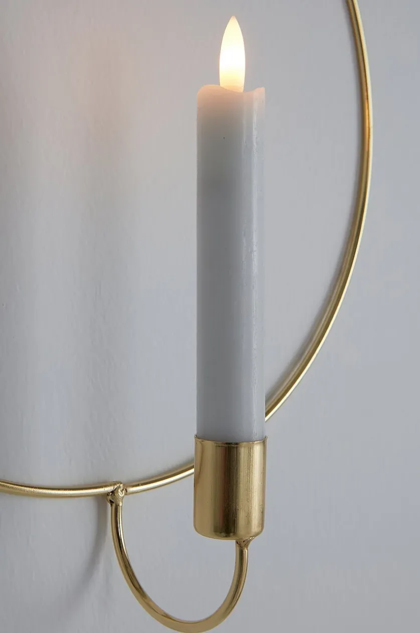 CANDLE RING vægdekoration inkl. LED-lys