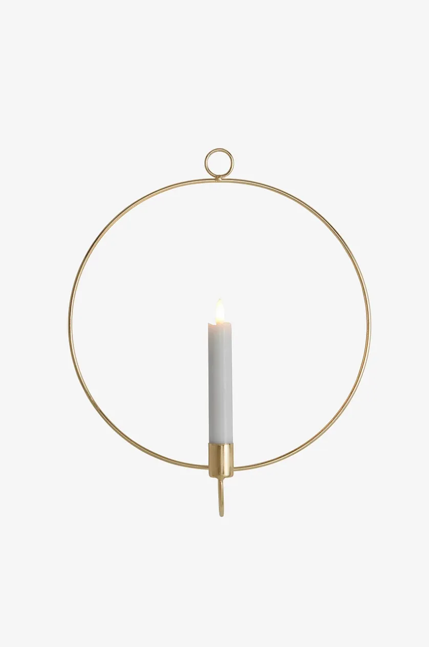 CANDLE RING vægdekoration inkl. LED-lys