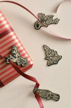 CHRISTMAS etiket 12-pak