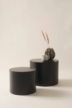 CILIN sidebord 2-pak ø 38 cm, ø 48 cm