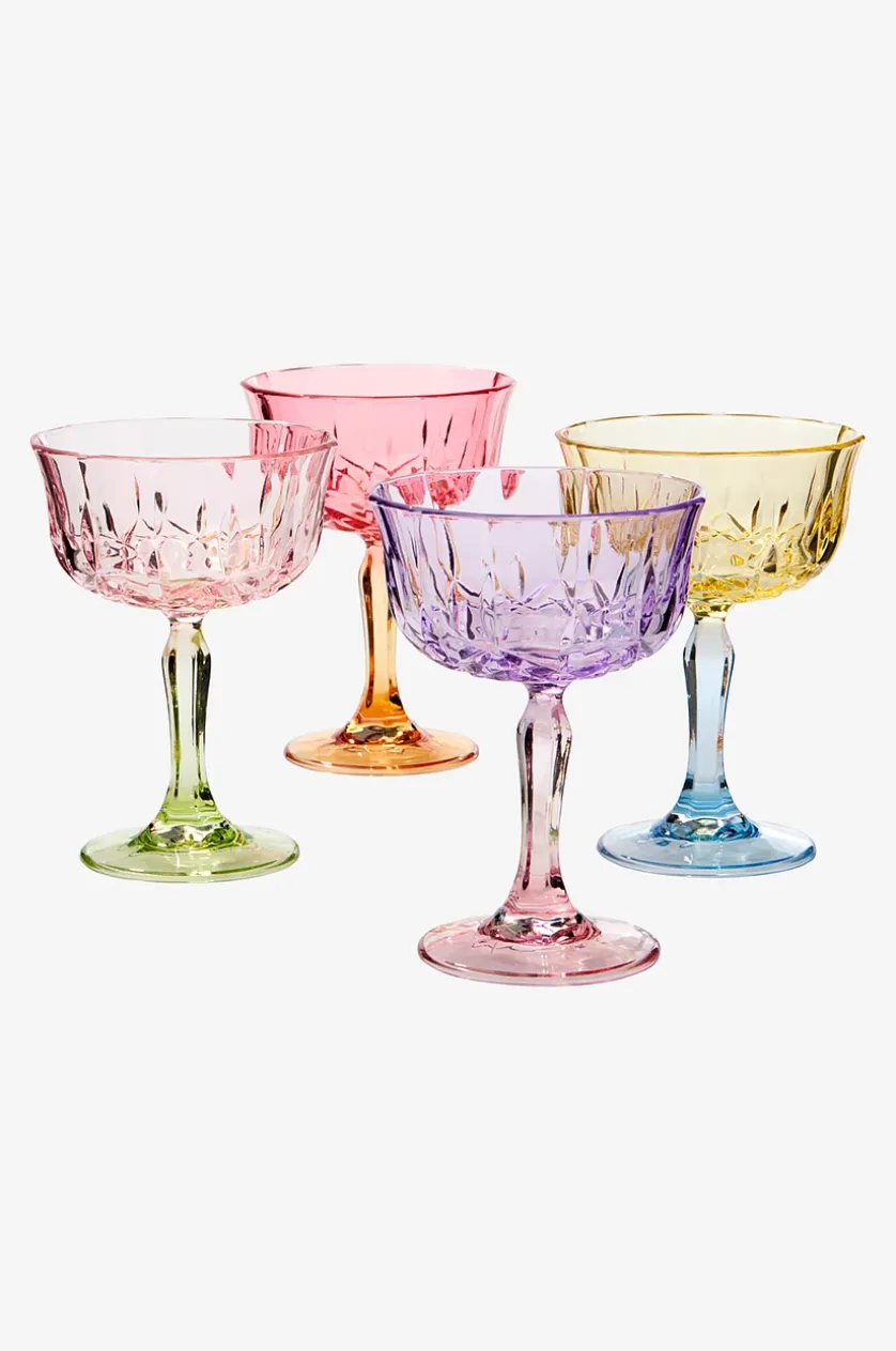 CRANBERRY cocktailglas 4-pakning
