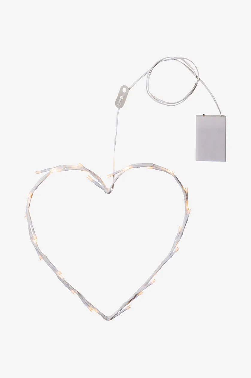 CRISPY HEART LED krans 27 cm