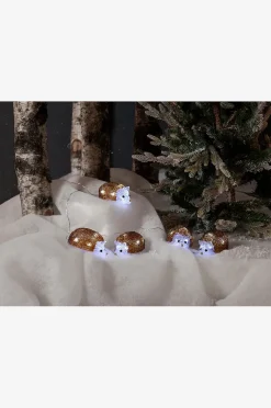 CRYSTALO HEDGEHOG julelys udendørs