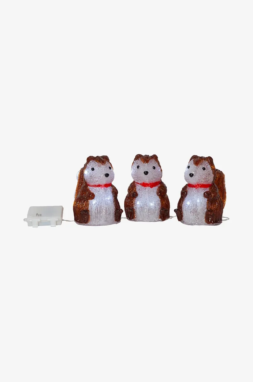 CRYSTALO SQUIRREL julelys udendørs