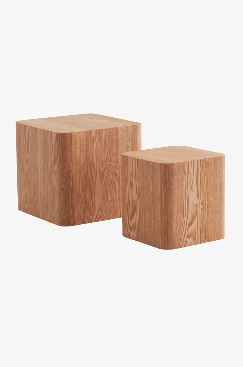 CUBO sidebord 2-pak 30x30 cm, 40x40 cm