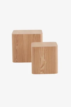 CUBO sidebord 2-pak 30x30 cm, 40x40 cm