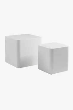 CUBO sidebord 2-pak 30x30 cm, 40x40 cm