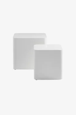CUBO sidebord 2-pak 30x30 cm, 40x40 cm
