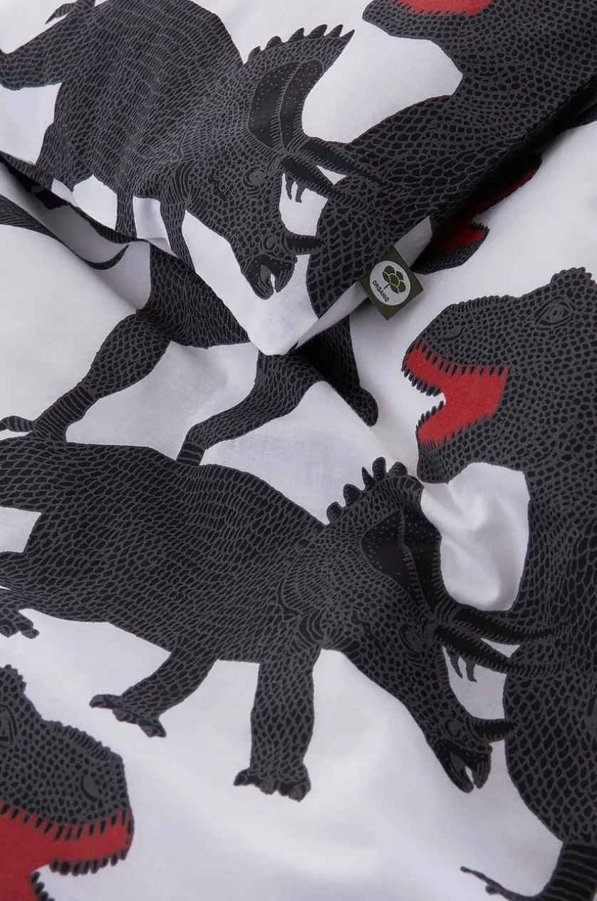 DINO BABY sengesæt barnevogn/vugge - økologisk