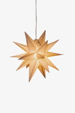 3D Papirstjerne LED højde 45 cm