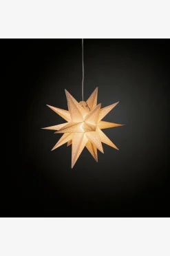 3D Papirstjerne LED højde 45 cm