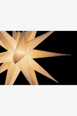 3D Papirstjerne LED højde 45 cm