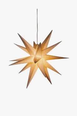 3D Papirstjerne LED højde 60 cm