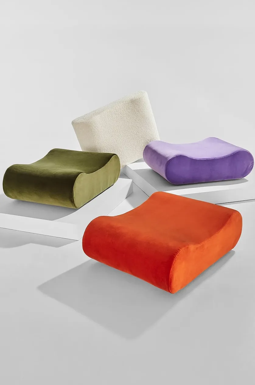 Faye puf i velour
