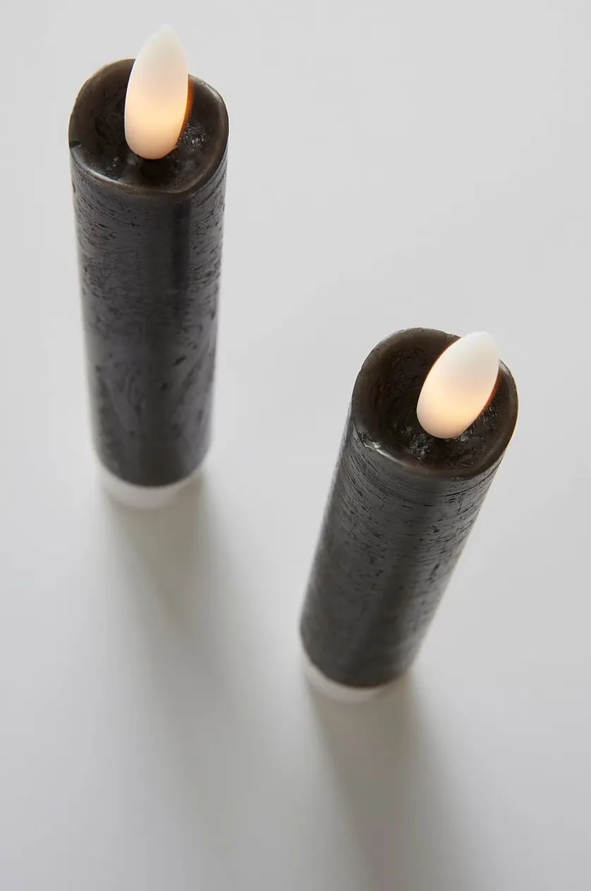 FLAMME antiklys LED 15 cm 2-pak