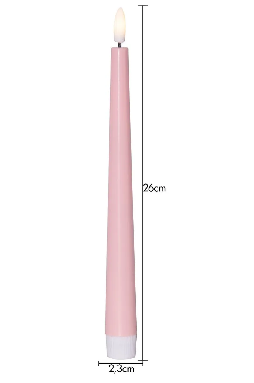 FLAMME CANDY batteridrevet antiklys