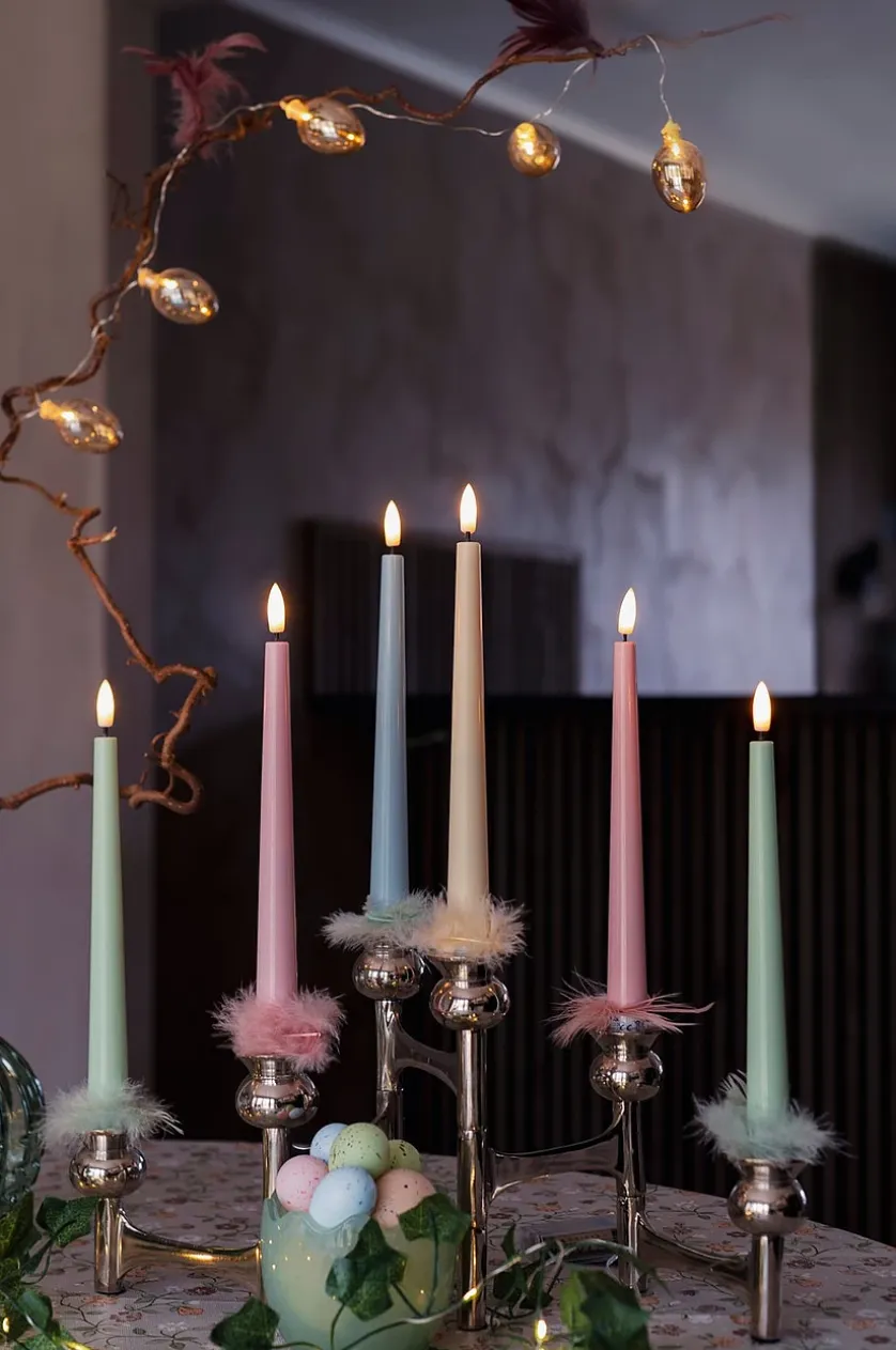 FLAMME CANDY batteridrevet antiklys