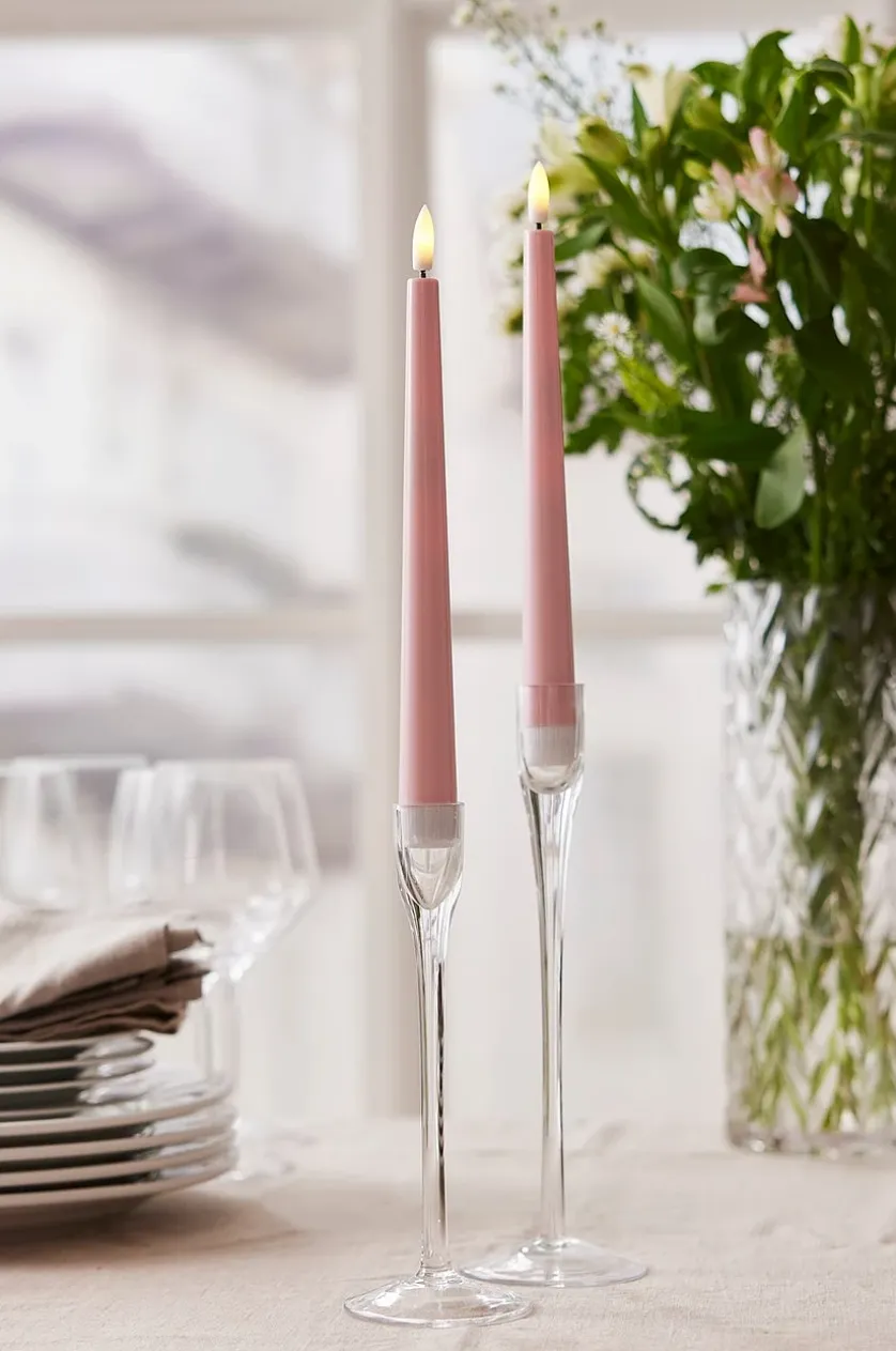 FLAMME CANDY batteridrevet antiklys