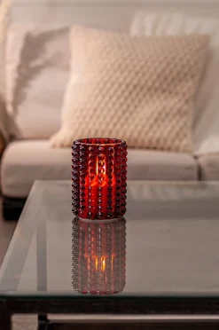 FLAMME DOTTY batteridrevet stearinlys