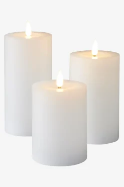 FLAMME FLOW bloklys LED 17,5 cm