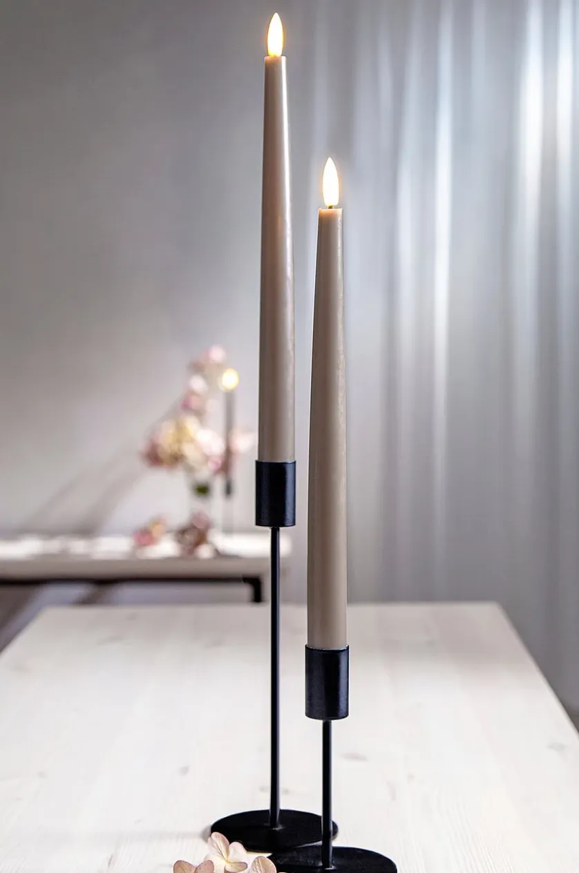 FLAMME SLIM batteridrevet stearinlys 2-pak 28 cm