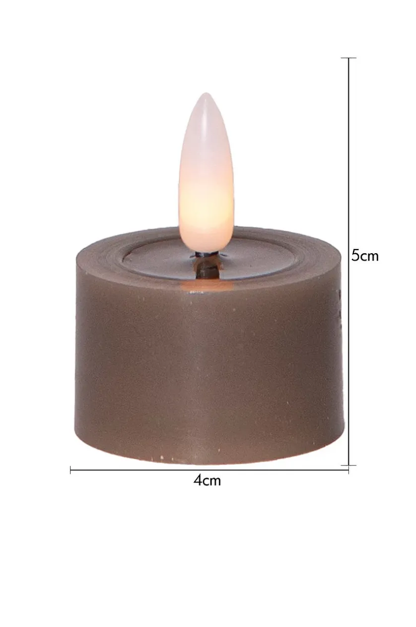 FLOW batteridrevet fyrfadslys ø 4 cm 2-pak