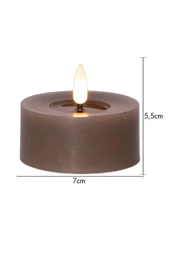 FLOW batteridrevet fyrfadslys ø 7 cm 2-pak