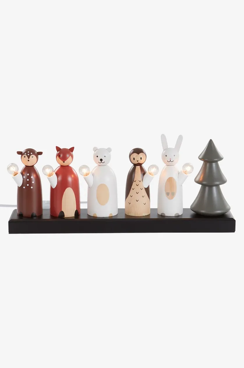 FOREST FRIENDS (Field Unset) adventslysestage 19 cm