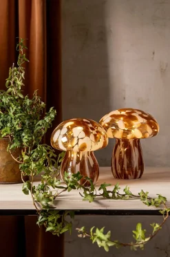 FUNGHI batteridrevet lampe 17 cm
