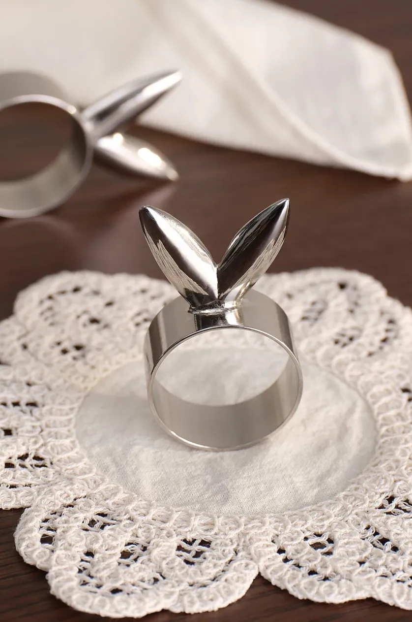 FUNNY BUNNY servietring med 2-pak