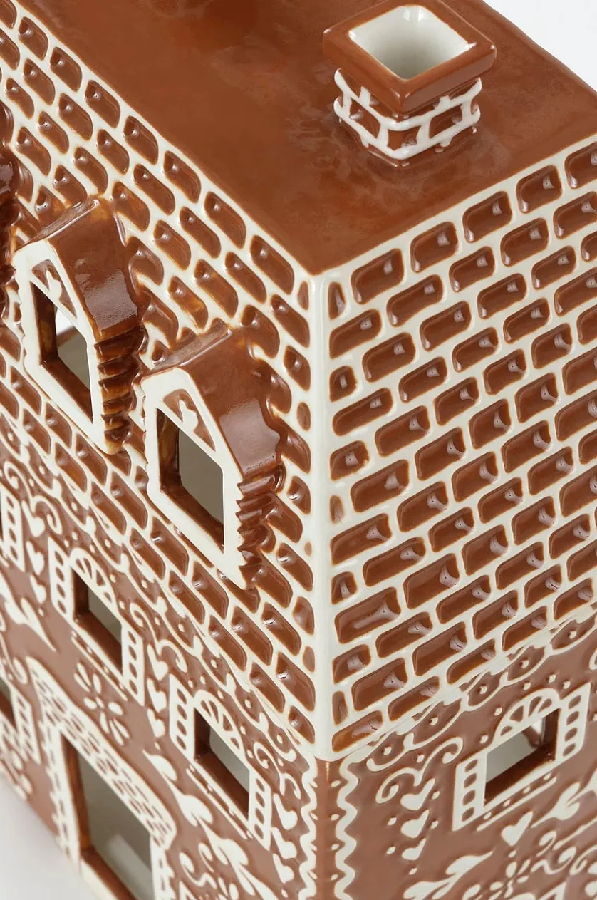 GINGERBREAD HOUSE lysholder