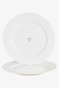 HEART tallerken 2-pak ø 26.3 cm