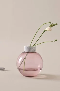 HILLEVI glasvase - højde 19 cm