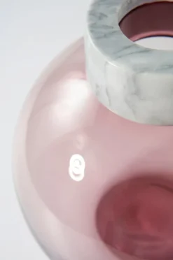 HILLEVI glasvase - højde 19 cm