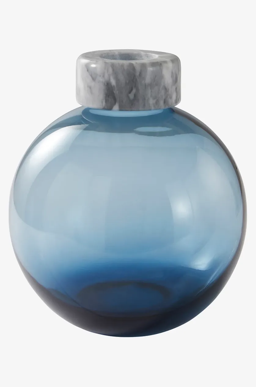 HILLEVI glasvase - højde 19 cm