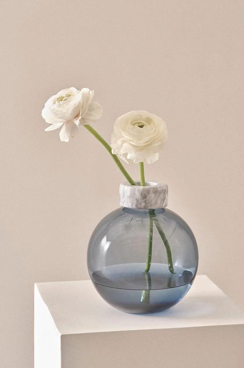 HILLEVI glasvase - højde 19 cm