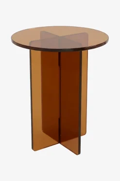 Iris sidebord i glas ⌀ 35 cm