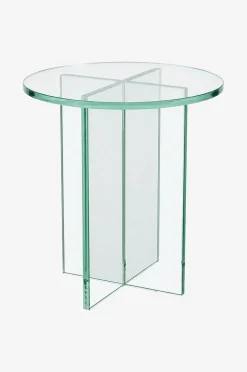 Iris sidebord i glas ⌀ 35 cm
