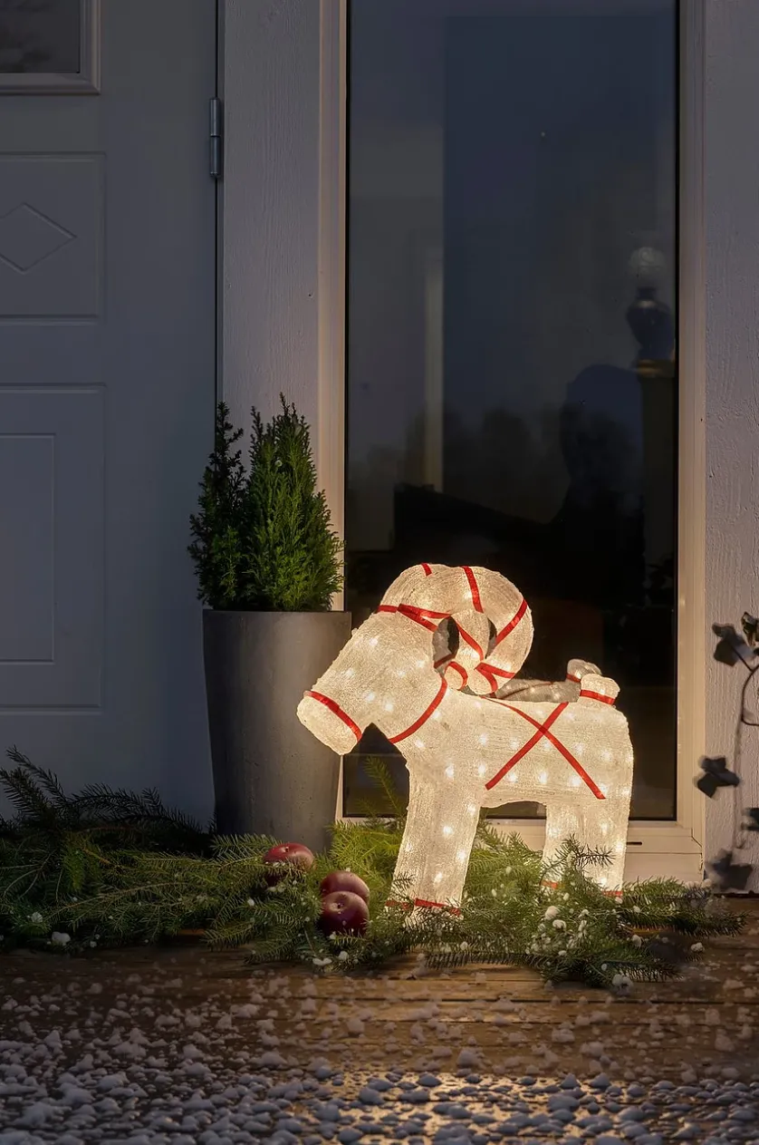 Julebuk LED højde 48 cm