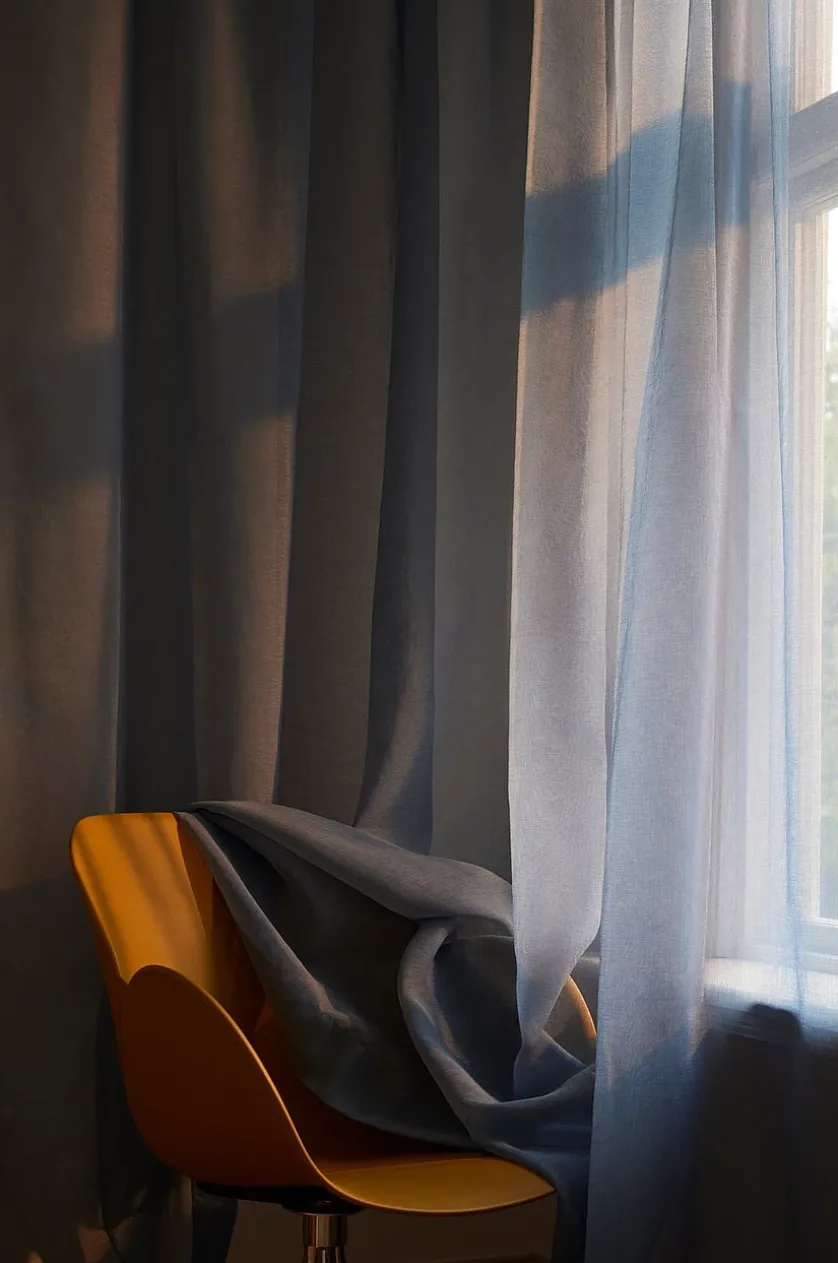 KIRA skræddersyet gennemsigtigt gardin