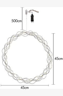 Krans Krøllet 45cm