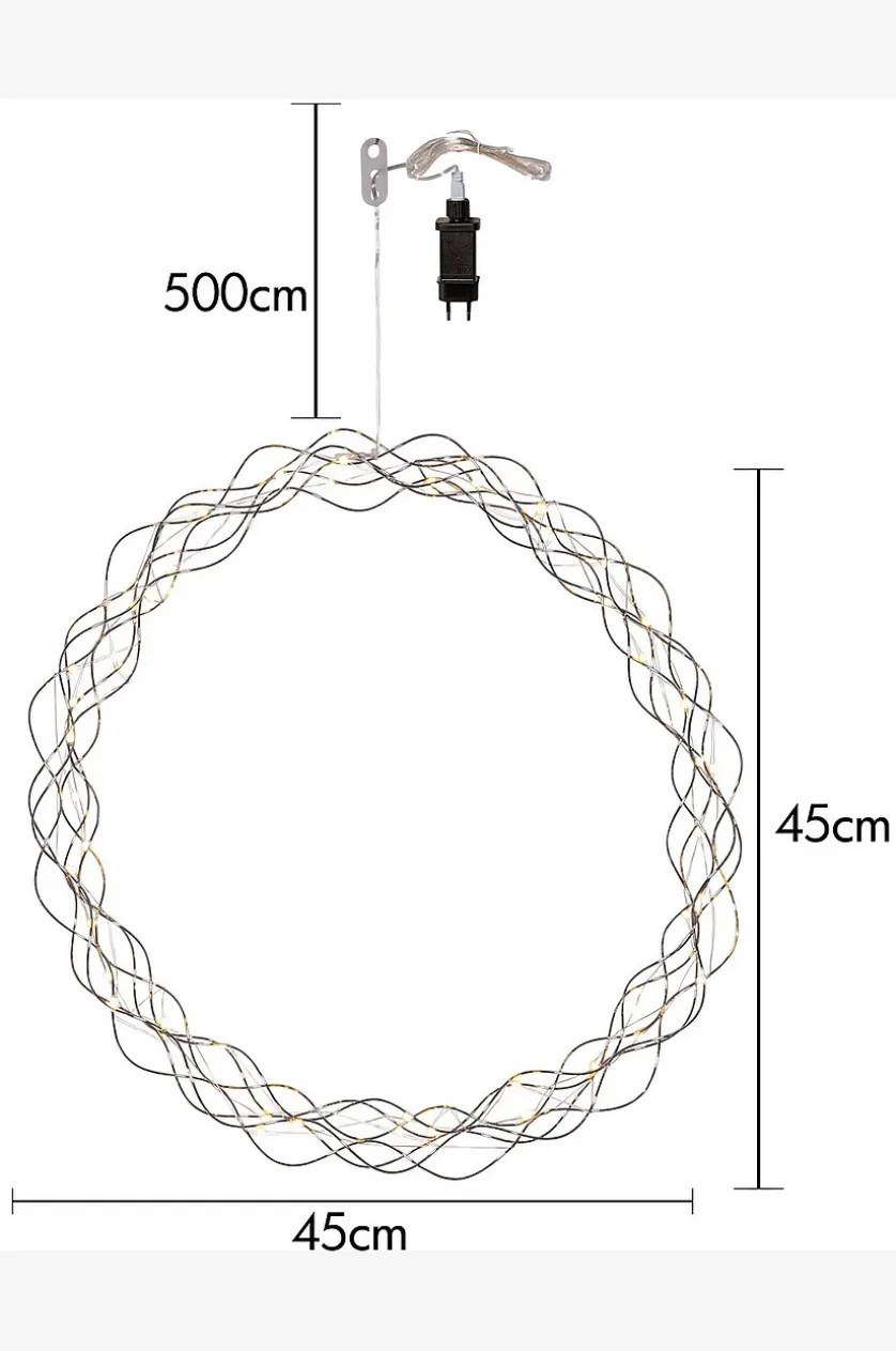 Krans Krøllet 45cm