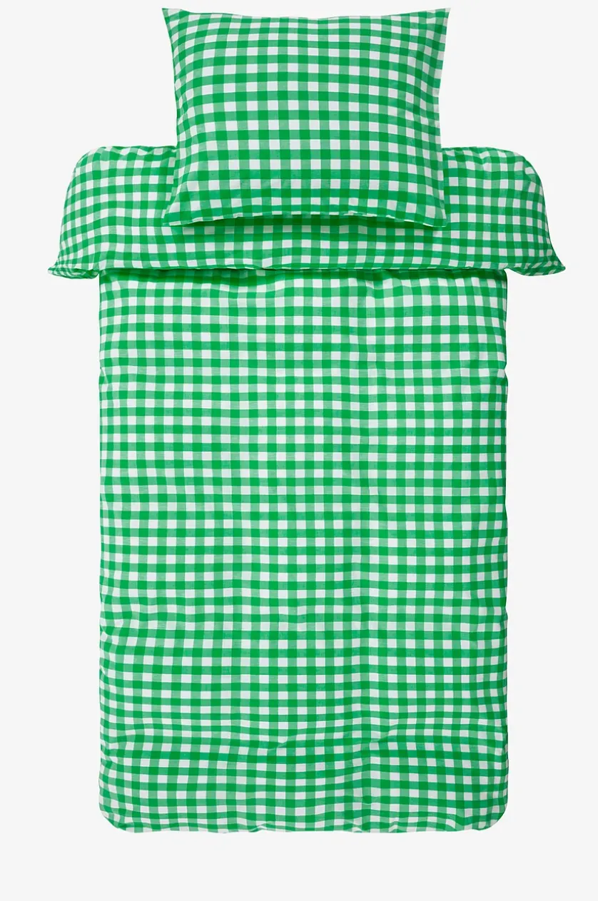 LAUREN påslakanset enkelsäng: 1 påslakan 150x210 cm, 1 örngott 50x60 cm