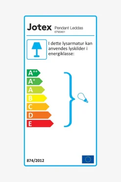 LEDDAS loftlampe LED