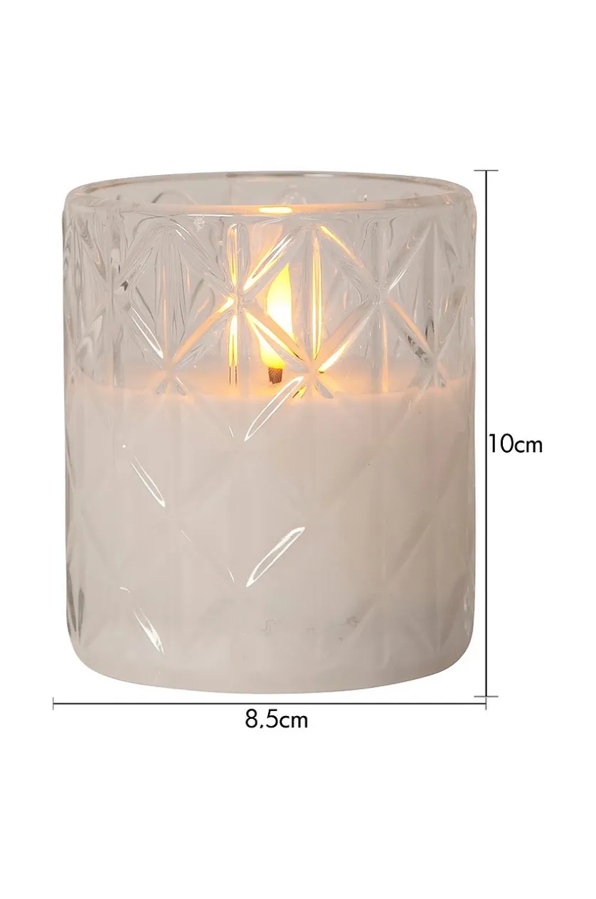 LED-lys Flamme Romb 10 cm
