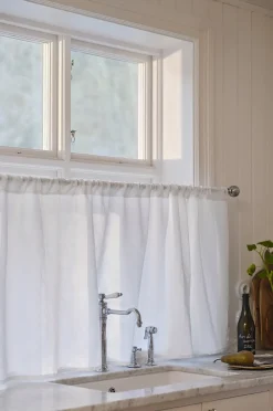 LINA Café-gardin hørblanding